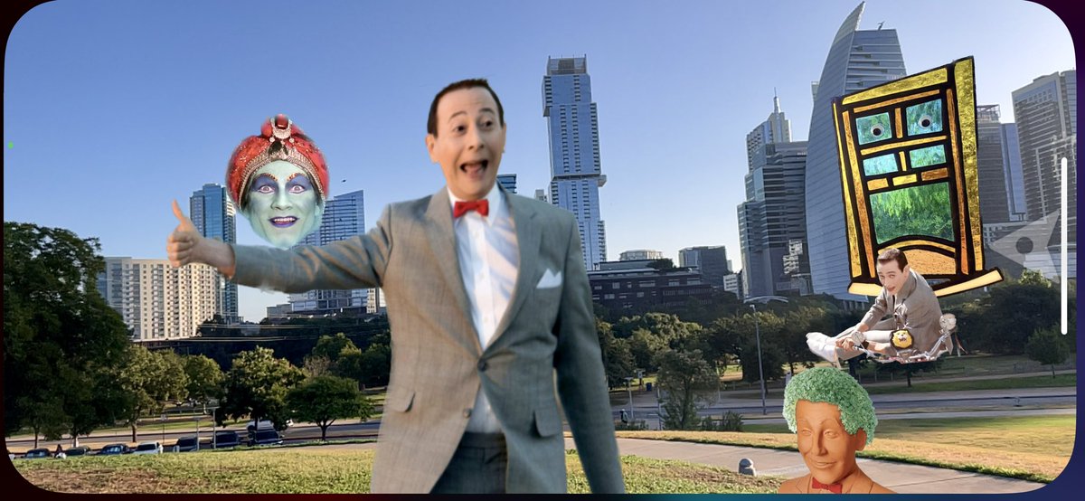 Check out  my latest #ARBlog honoring Pee-wee Herman. Just in time for Saturday morning. Only through augzoo. Exclusively for iPhone.  lnkd.in/gj_WFxMJ #locationbased #augmentedreality #augmentyourworld