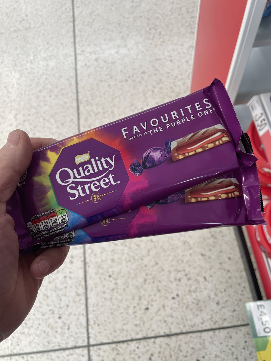 Foodman62's tweet image. #thepurpleone , obviously