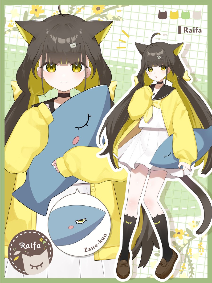 ✨Illust(ママ)＆Live2D(パパ)の紹介✨ 新モデルのママとパパです