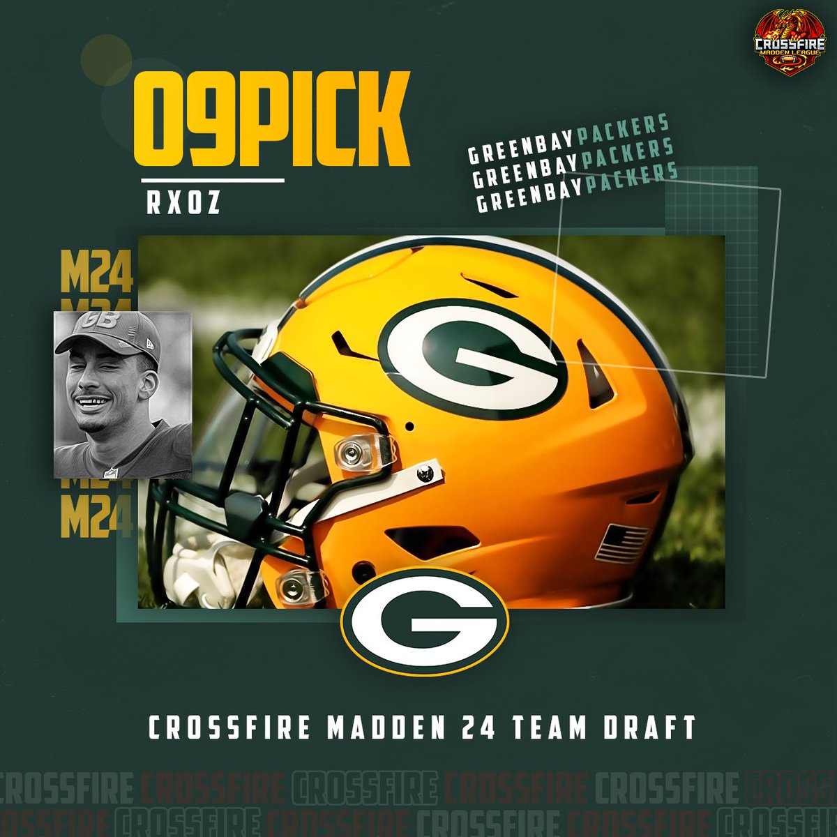 CrossfireLG #CrossfireSZN (@crossfirelg) on Twitter photo CROSSFIRE DRAFT RECAP: Picks from 6-9!
#FranchiseNation // #Madden23 #leaguecrawler <a href="/EAMaddenNFL/">Madden NFL 26</a> <a href="/NeonSportz/">NeonSportz</a> <a href="/FixCFM/">Team Fix</a> CROSSFIRE DRAFT RECAP: Picks from 6-9!
#FranchiseNation // #Madden23 #leaguecrawler <a href="/EAMaddenNFL/">Madden NFL 26</a> <a href="/NeonSportz/">NeonSportz</a> <a href="/FixCFM/">Team Fix</a>