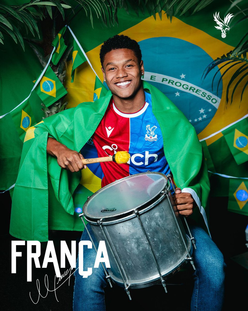 FabrizioRomano's tweet photo. Crystal Palace confirm Matheus França deal after agreement reached exactly one week ago 🔴🔵🇧🇷 #CPFC

Flamengo will receive €20m fixed fee, €5m easy add-ons and €5m… in case of Ballon d’Or.

One to the most interesting Brazilian talents will now play in PL. https://t.co/IpFjfGzIKc
