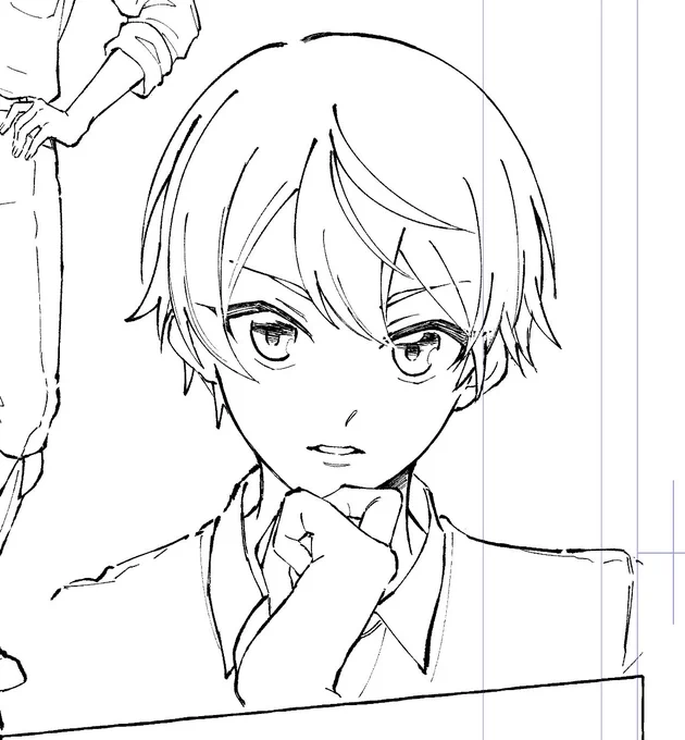 最近ペケッターにアップする漫画描いてねぇから原稿の🌟でも見てもらうかぁ 