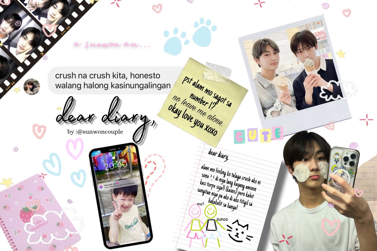 sunwoncouple's tweet photo. 💌 — a #sunwon au wherein,

jungwon has had a long-standing crush on sunoo, and he has been after him for who knows how long, but does the latter reciprocate his feelings? https://t.co/moxl0PzP4C