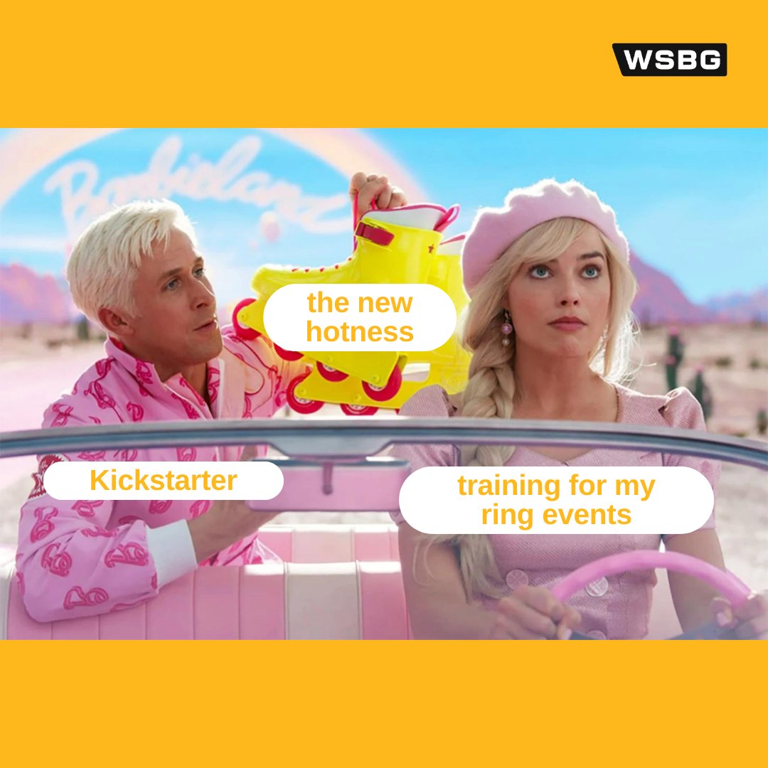 WSBGofficial's tweet photo. 🎲💁‍♀️ This Barbie plays board games and slays the competition! 💕🏆

So come on, Barbie! Let's go party! 🎉 Grab your tickets today.

https://t.co/wHBk268ize

#TheBarbieMovie #BarbieMemes #DiceTower #DiceThrone #RedCathedral #ArkNova #CapstoneGames #boardgames https://t.co/CxfENVya9x