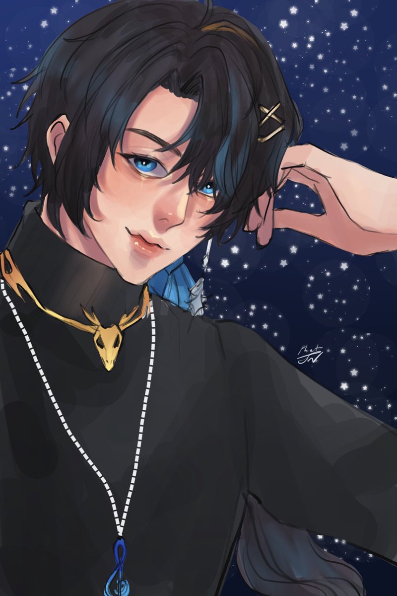 「วันนี้พระจันทร์สวยดีนะคะ #zionFA」|MarB ˚☁️૮(ˊ ᵔ ˋ)ა cms open!のイラスト