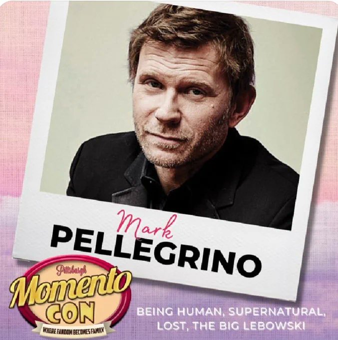 PlnetPellegrino's tweet image. Is anyone at #momentocon this weekend? Show @MarkRPellegrino all the love! 🩵😈🥰