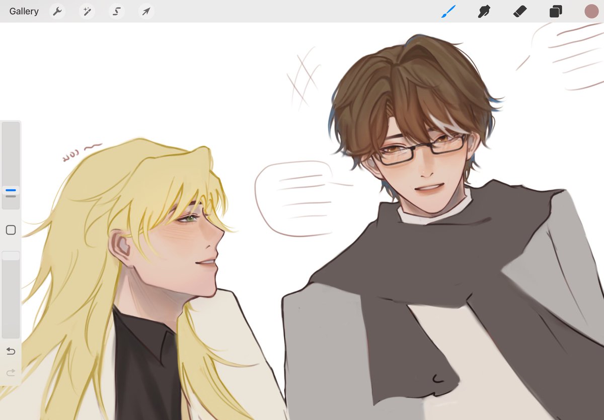 mm_mako22's tweet photo. Wipอีกแล้ววเพื่องานจะเสร็จไวขึ้น(?)…ต…แต่ตอนนี้ปวดหลังมาก🥹 https://t.co/JNCB2qpFcv