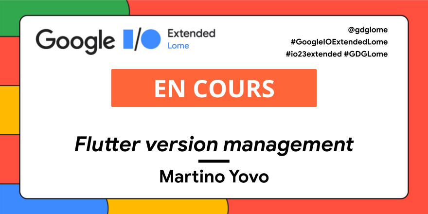 GDGLome's tweet photo. En cours présentation+ code lab avec @martinoyovo
#GoogleIOextendedLome #io23extended #GDGLome #flutterdev https://t.co/8qKS6ahjrr