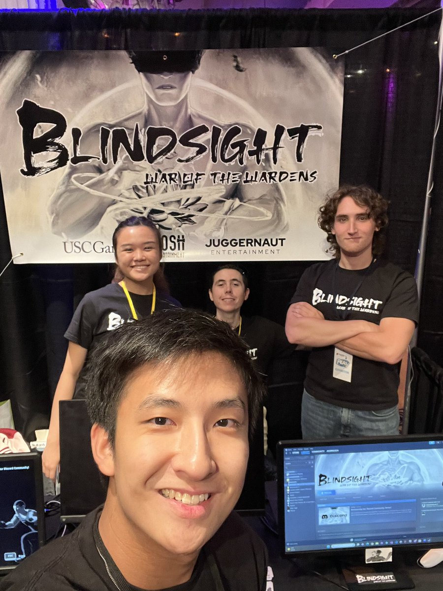 We’re setting up our booth at #playnyc #indiegame