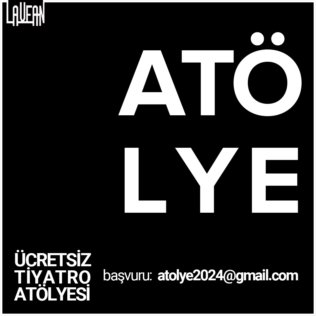 Tiyatro ekibimizde yer almak için yetiştirilmek üzere tiyatro atölyesine başvurmak isteyenlerin; fotoğraflı özgeçmişlerini 30 Ağustos Çarşamba gününe kadar atolye2024@gmail.com adresine göndermeleri gerekmektedir.
Maltepe – Kadıköy/İstanbul
#LaveanSanat
#atölye2024