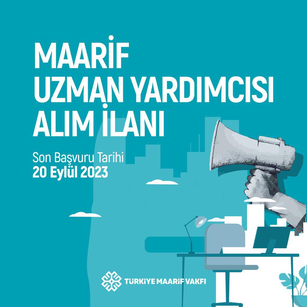 TMaarifVakfi's tweet photo. 📢 DUYURU

Türkiye Maarif Vakfının Genel Merkez birimlerinde görevlendirilmek üzere 2️⃣5️⃣ Maarif Uzman Yardımcısı alımı yapılacaktır.

Detaylı bilgi için👇🏻

🔗 https://t.co/Ehsu2syCr8 https://t.co/u6WR2lYU7i