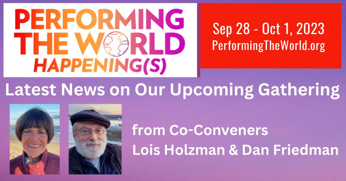 New News: Creating Hope, Performing Possibilities 
Bringing together social &amp; cultural experimenters from across the globe
ow.ly/RyvE50Ptp7C 
#playingforchange #wavesforchange #magicianswithoutborders #homlessworldcup  #performanceactivism #socialjustice #socialactivism
