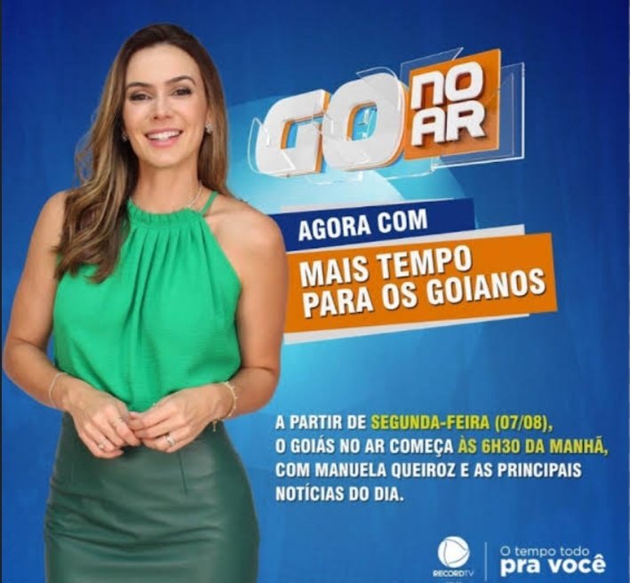ZonaDoLeque's tweet photo. URGENTE 🚨: Em crise a RecordTV Goiás já demite um âncora. O apresentador do #BalançoGeralManhãGO Marcelo Vidal foi demitido após 13 anos na Record. A emissora decidiu acabar com a edição matinal do Balanço Geral e o #GONoAr vai ocupar a faixa com Manuela Queiroz. https://t.co/lNqor0guFG
