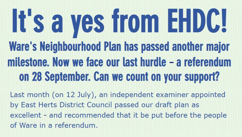 Ware Neighbourhood Plan tweet media