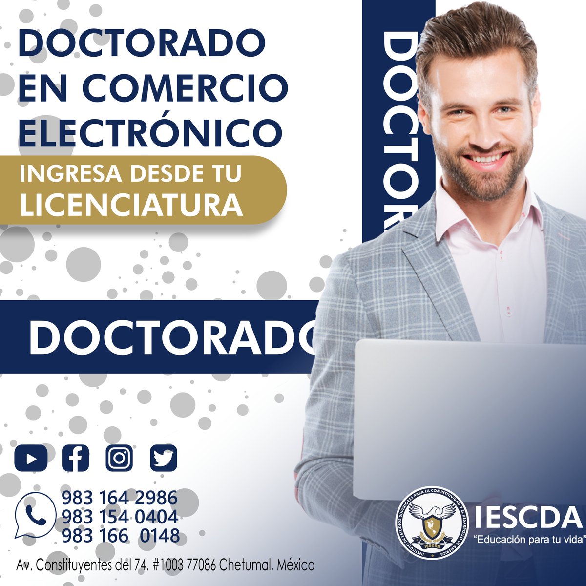 INSTITUTO DE ESTUDIOS SUPERIORES IESCDA tweet media