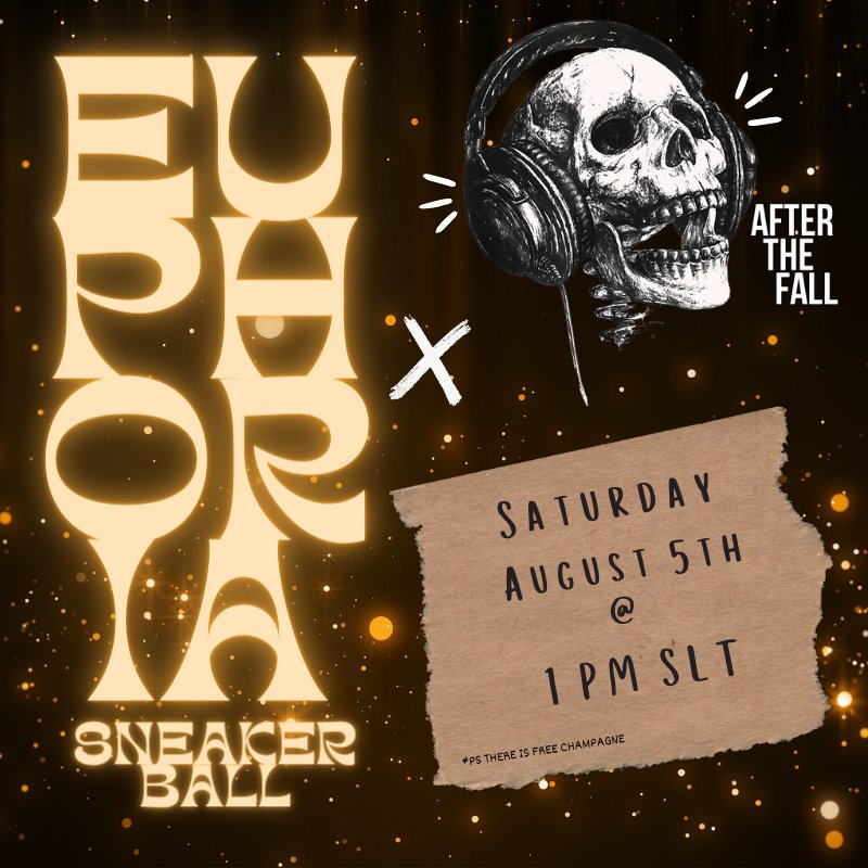 AfterTheFallCD's tweet image. We're in the studio warming up our vocals, tuning our instruments, and polishing up those sneakers!! Hope to see you at the ball tonight where we'll have a special guest rocking out with us on stage! ((Poster design by @Glenncrux .))