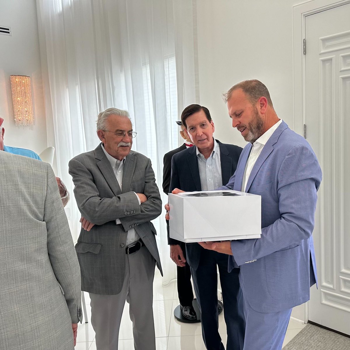 I am thrilled to share that our meet &amp; greet was a huge success! Thank you for the outpouring of support from everyone who attended, and thank you to Carl and a Julie Panebiango for welcoming us into your beautiful home!