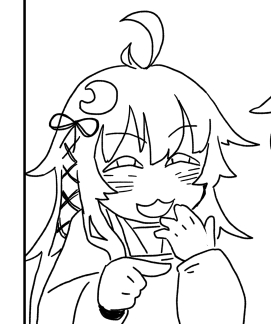 かわいく描けたうーちゃん 