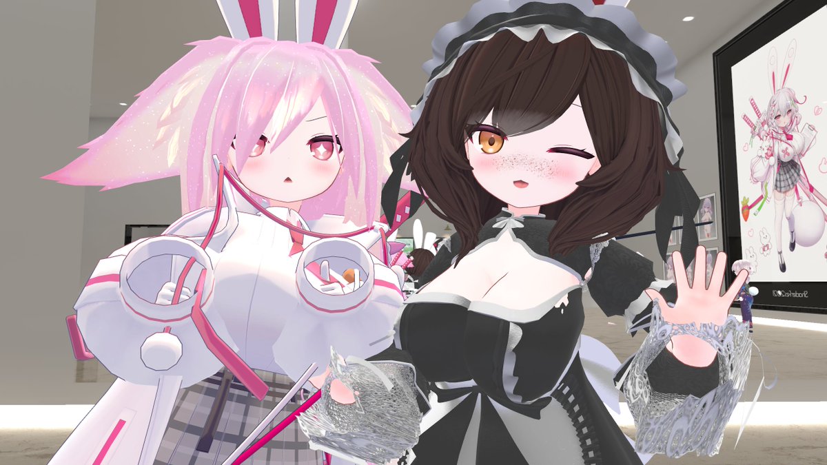 TildeVtuber's tweet photo. #e62f8b 

私はイベントのための唯一の1手の追跡バグを持っていました。 orz

I had only 1 hand tracking bug for the event. orz https://t.co/4iPidUBpnd