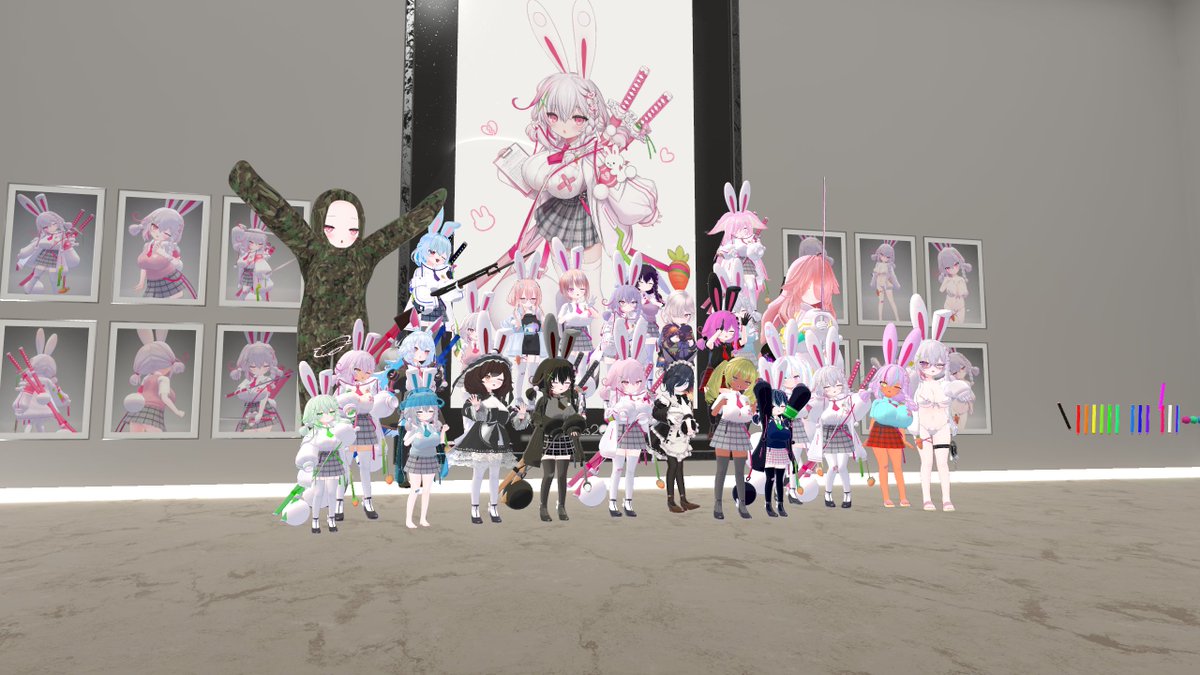 TildeVtuber's tweet photo. #e62f8b 

私はイベントのための唯一の1手の追跡バグを持っていました。 orz

I had only 1 hand tracking bug for the event. orz https://t.co/4iPidUBpnd