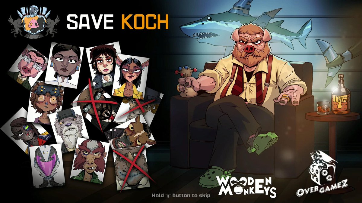 Ghido85's tweet photo. Per cortesia di @GamesPaladinsIT ho avuto la possibilità di provare #SaveKoch! Mafia e animali mescolati in uno strategico dove l'obbiettivo è salvare Koch da un destino crudele, ma forse meritato.
@OverGamez_News @W00denMonkeys @KochSave
#Playstation #Xbox #screenshotsaturday https://t.co/vpg3yWsiAt
