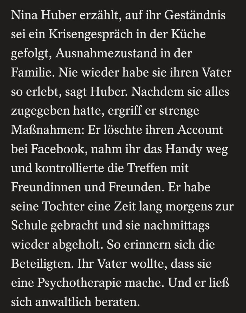 MargaretePuls's tweet photo. @JoLepp So krass die Story und die neu aufgedeckten Sachstände zu #Lindemann im aktuellen @spiegelonline sind, mindestens auffällig ist aber auch die Reaktion des Vaters. Also einer dann schon 17-jährigen das Handy wegzunehmen, den Facebook-Account zu löschen, die Kontrolle. Weird. https://t.co/STrkBD5Fdy