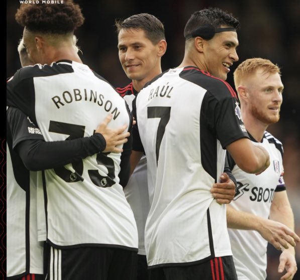 SalvePremier's tweet photo. Sí, solo es pretemporada… pero siempre nos dará gusto cuando Raulazo anote 🙌🏼

#Fulham #PremierLeague https://t.co/zbAPO6q9VU
