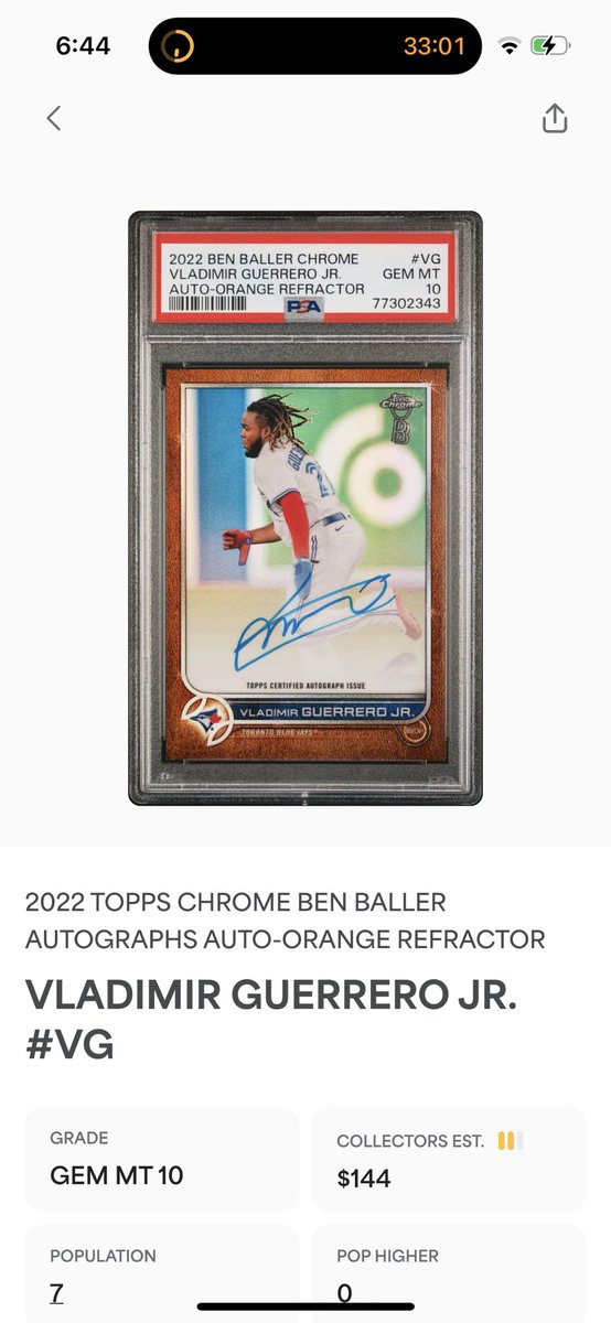 CardFeather's tweet photo. Hit these both from the same box of Ben Baller Chrome. https://t.co/5O4fSdsCxP