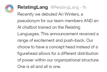 RelatingLang's tweet image. Teamwork makes the dreamwork! What are your thoughts on AI?

#relatinglanguages #misunderstood #assumptions #ai #socialnorms #societalstructures #deconstruct #ariwinters