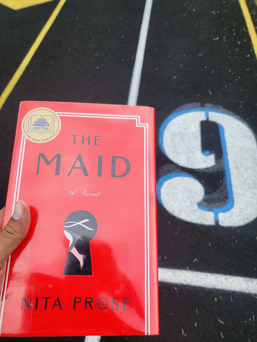 Just finished 'The Maid' by <a href="/NitaProse/">Nita Prose</a> while my daughter was at pole vault practice. I usually listen to audio books while I walk, so this was a new experience.