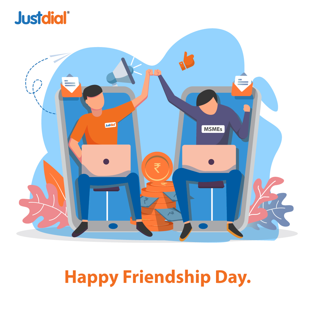 We wish all our MSME friends, a happy friendship day. Together, lets scale new heights and sprint towards success. #MSME #happyfriendsday #FriendshipDay #friendsforever #BusinessGrowth