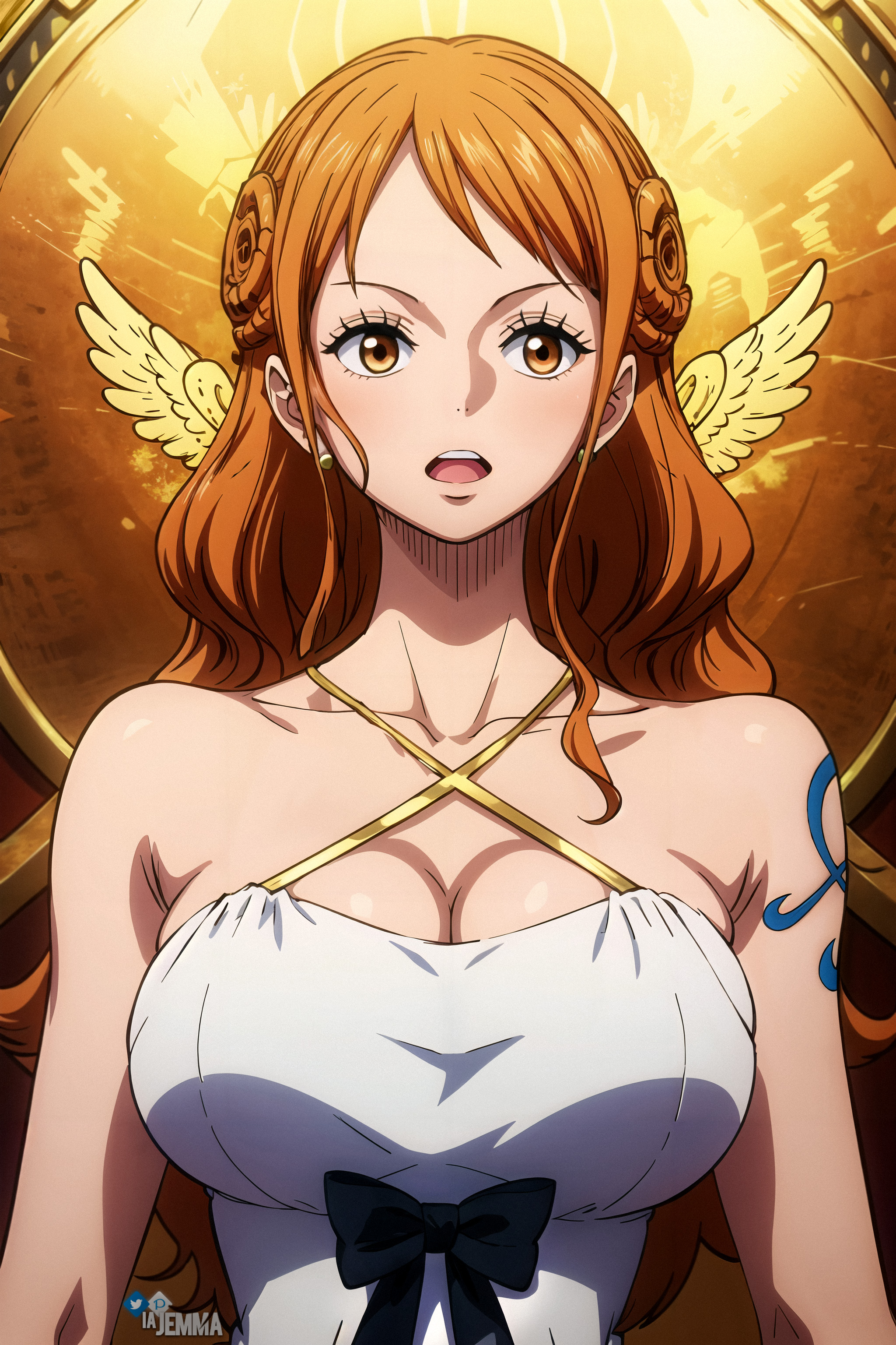 Jemma on X: Goddess Nami (Film GOLD ver.) #ONEPIECE #Nami #ナミ