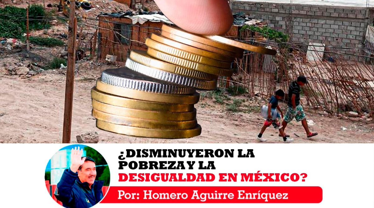 HomeroAE's tweet photo. ¿Disminuyeron la pobreza y la desigualdad en México? "No se puede pregonar un triunfo contra la pobreza, como lo hizo el presidente, mientras casi un millón de familias viven al borde de la hambruna, según la misma ENIGH 2022". Te invito a leer mi opinión https://t.co/TFZx6mPK9d https://t.co/QxrwJ6QJIW