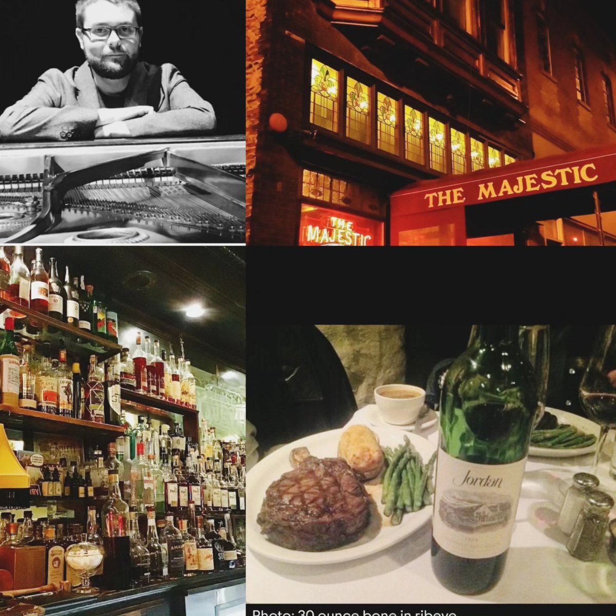 Tonight Main Floor piano Dawson Jones! Jazz Club: Brant Jester Trio! Music Starts at 630pm doors open at 5:00pm. #kcjazz #foodie #kansascity #wine #whiskey