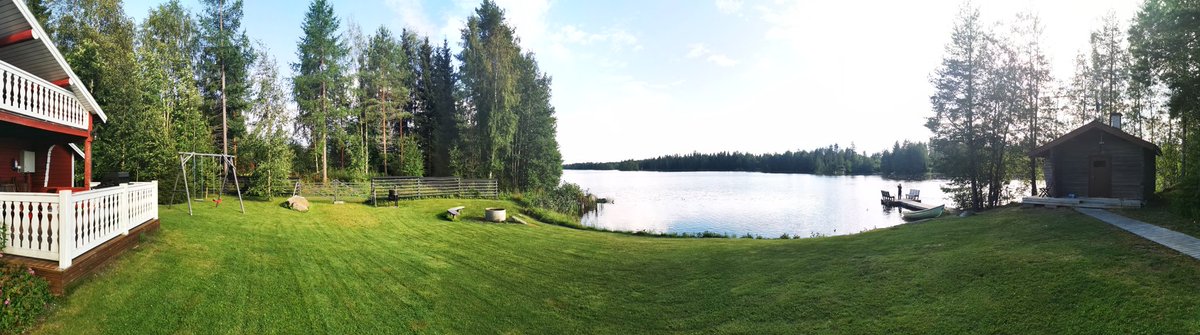 We just arrived in Finnland. Looking forward to two weeks of relaxation.