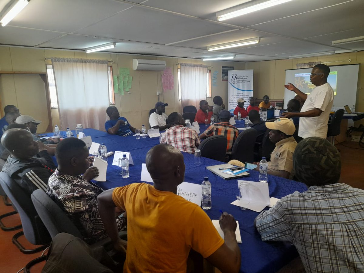 Leaving No-one Behind and Walking the Talk: ZINWA in Partnership with the IWSD is currently running a training workshop on Operation and Maintenance of WASH infrastructure at Tugwi Mukosi. Operations and Maintenance of infrastructure is key to Sustainable WASH service provision.