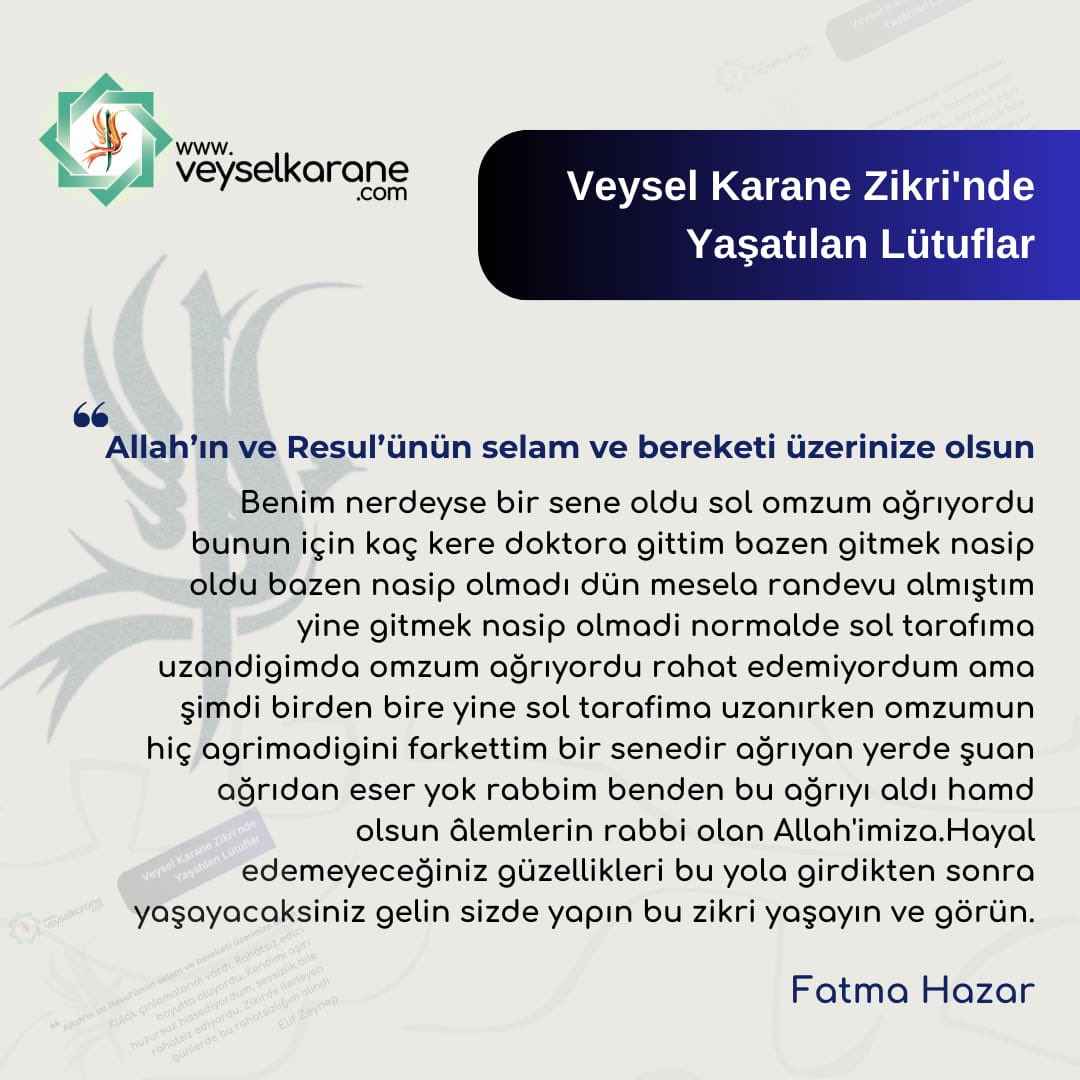 ozlemokuul's tweet photo. Yaşa ve Gör! Artık sevilen bir kulsun ve senden zorluk, sıkıntı, hastalık vb. alınır. İbadetlerini çok kolay çok rahat yaparsın.#zikir #veyselkarane #üveyslik #tevhit #ayet #iman #yaşavegör #tasavvuf #mevlana #şems #gününayeti #şifa #sevgi #hzmuhammed #muharremkarabay #elest https://t.co/sn6jKs4MXl