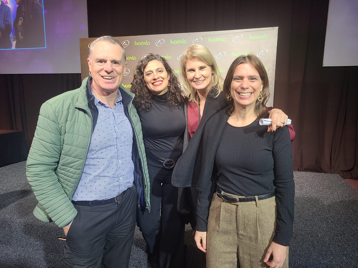 Felicitaciones <a href="/Ideingenio/">Ingenio</a>  por estos 20 y pico de años moviendo y contribuyendo al <a href="/UyEmprendedor/">UruguayEmprendedor</a>. Divino encuentro con referentes y emprendedores. 
Celebrando también fortalecemos el ecosistema. #IngenioFEST
Por más encuentros🥂