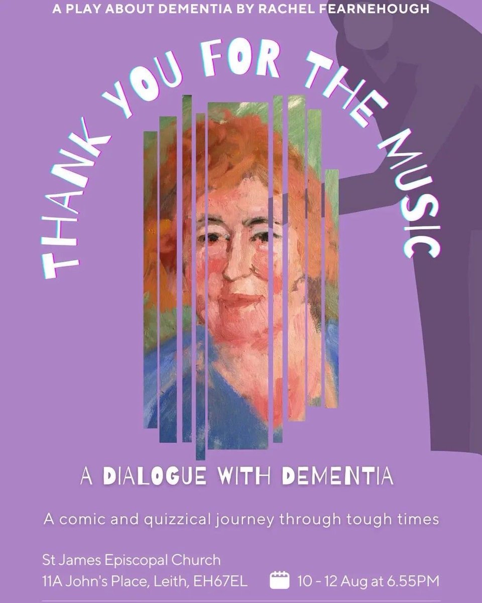 Someone I have recently encountered is an #edinburghfringe first timer, bringing a one woman show finding the funny and profound in her mum, Alzheimer's and their relationship. 
Please share !
tickets.edfringe.com/whats-on/thank…

#edfringe #edinburgh #fringefestival