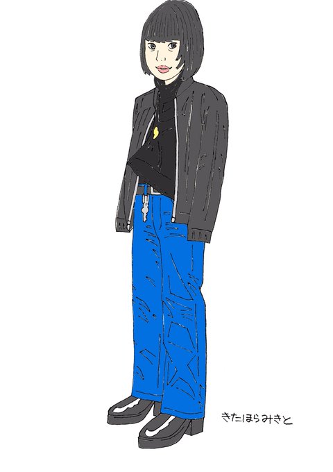 「bangs fashion」 illustration images(Latest)