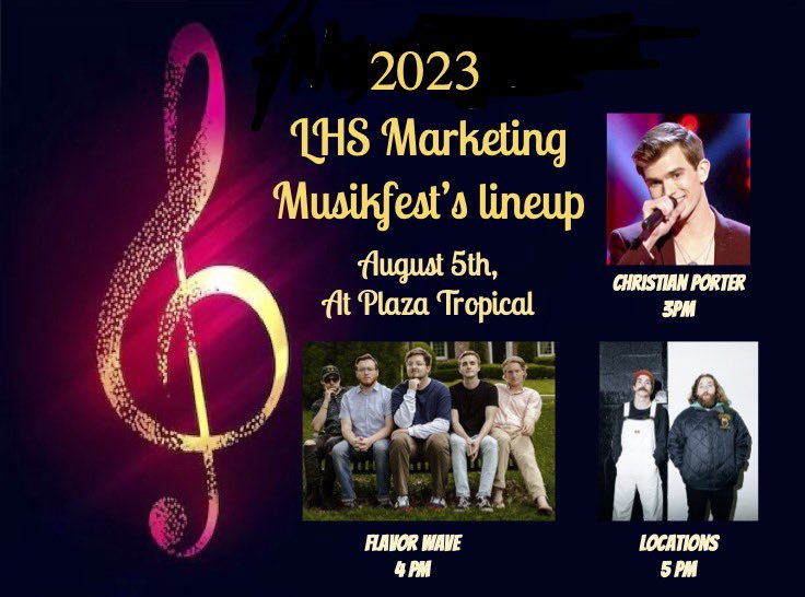 Today’s the day! Join us at Plaza Tropical stage for our three artists from 3-6 pm! @porterchristian @flavorwaveband @LocationsTheBan @Musikfest @ArtsQuest @BethlehemAreaSD @basdjacksilva @FHS_AtTheFest @LibertyHigh @69News @mcall