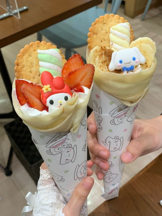 Sanrio crepes 💗