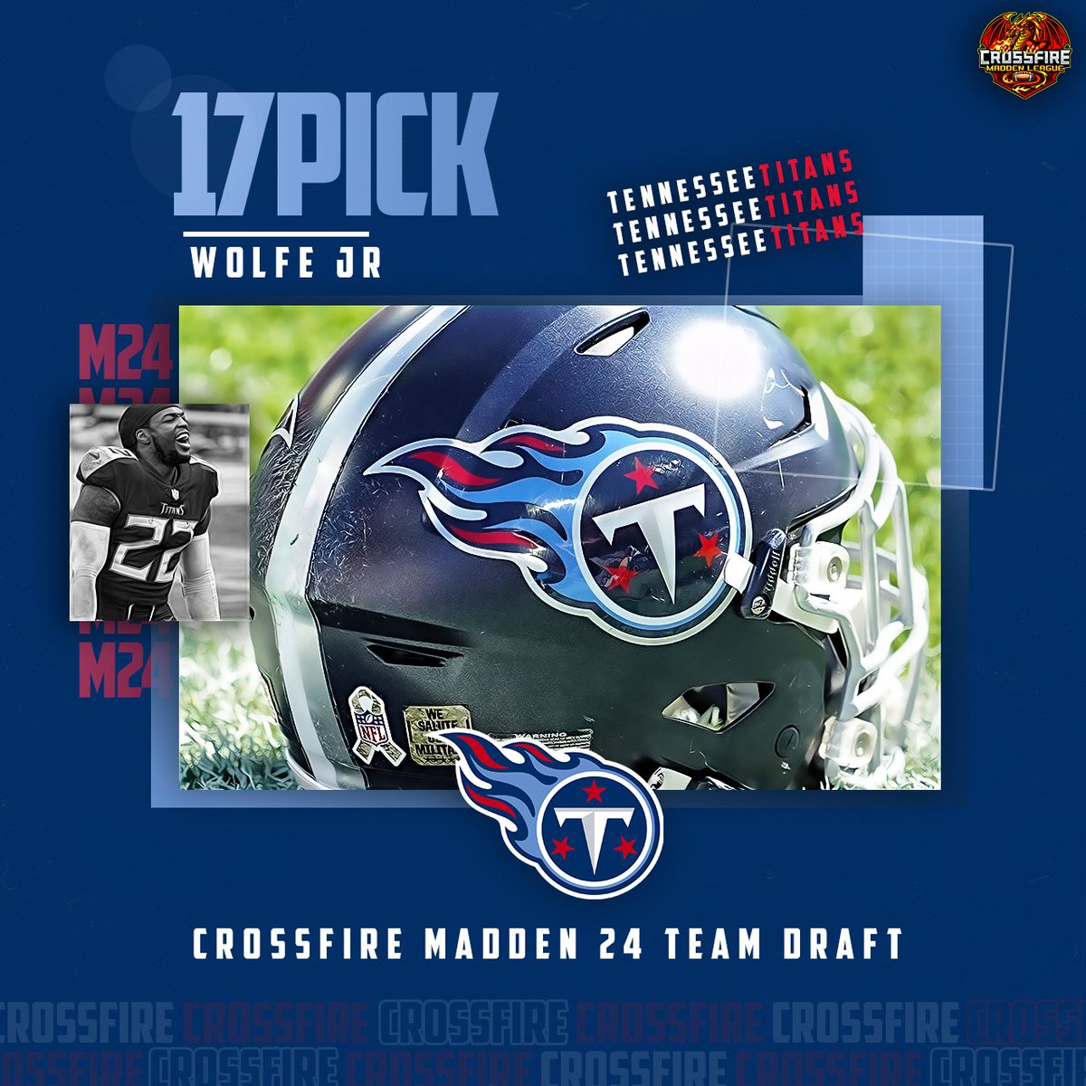 CrossfireLG #CrossfireSZN (@crossfirelg) on Twitter photo CROSSFIRE DRAFT RECAP: Picks from 14-17!
#FranchiseNation // #Madden23 #leaguecrawler <a href="/EAMaddenNFL/">Madden NFL 26</a> <a href="/NeonSportz/">NeonSportz</a> <a href="/FixCFM/">Team Fix</a> CROSSFIRE DRAFT RECAP: Picks from 14-17!
#FranchiseNation // #Madden23 #leaguecrawler <a href="/EAMaddenNFL/">Madden NFL 26</a> <a href="/NeonSportz/">NeonSportz</a> <a href="/FixCFM/">Team Fix</a>