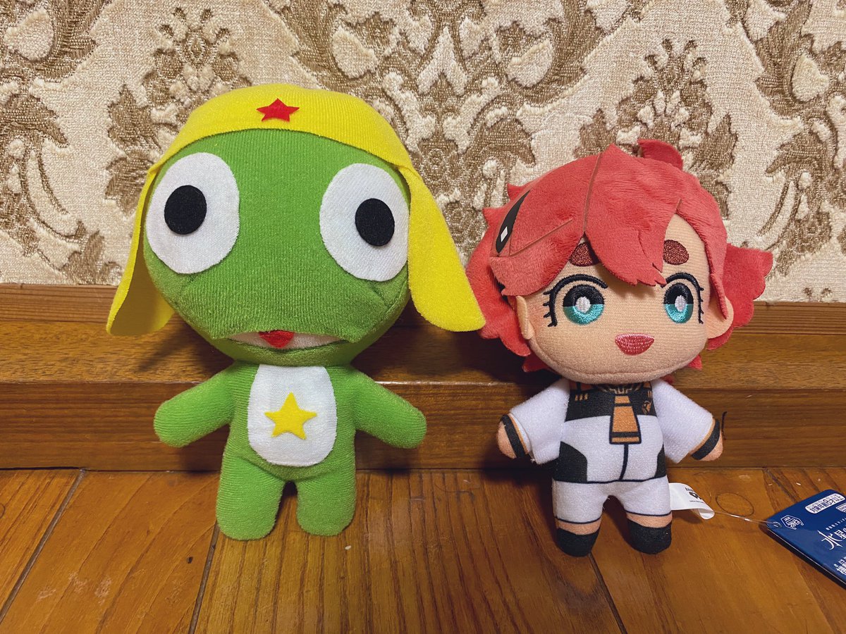 unmump's tweet photo. ケロロぬいのずっと上手く作れなかった帽子が何とか出来ましてやっと、、やっと完成致しました😭✨
愛着わくー😭
#てづくり推しぬいBOOK #たきゅーとちゃんできたよ #平栗あずさ　#推しぬい #手縫い　#ぬいぐるみ https://t.co/OD98kmZhsO