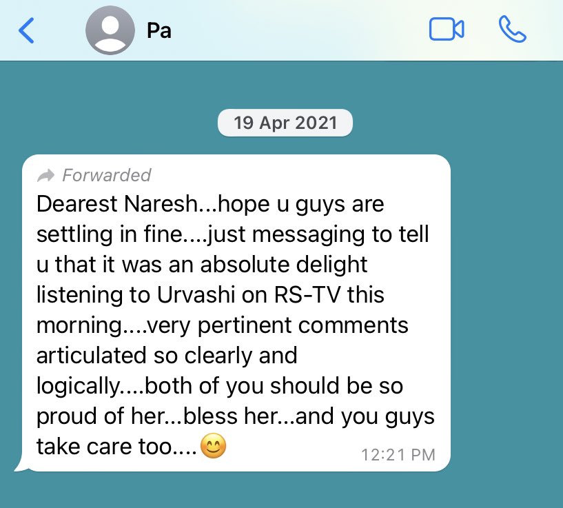 Urvashi Prasad tweet media