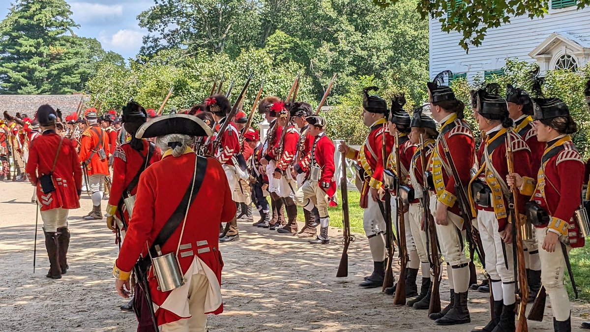 Mustering the troops for Redcoats and Rebels at <a href="/oldsturbridge/">OldSturbridgeVillage</a>