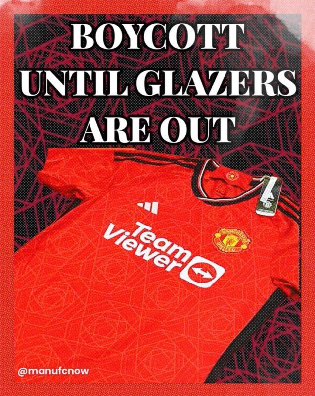 @ManUtd @agarnacho7 @TeamViewer @TeamViewer another funder of the Glazers and their great effort to cripple the club 

Greed over glory, that’s the Glazers legacy!

#GlazersOut #BoycottTeamViewer