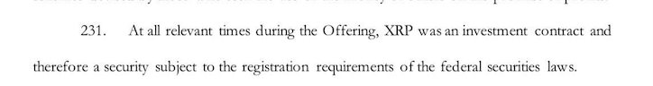 s_alderoty's tweet photo. To those saying the SEC doesn't think a token itself is a security... this is false. See the SEC's own words in the complaint against us (which the Judge ultimately rejected) https://t.co/RIoAbs1pM5