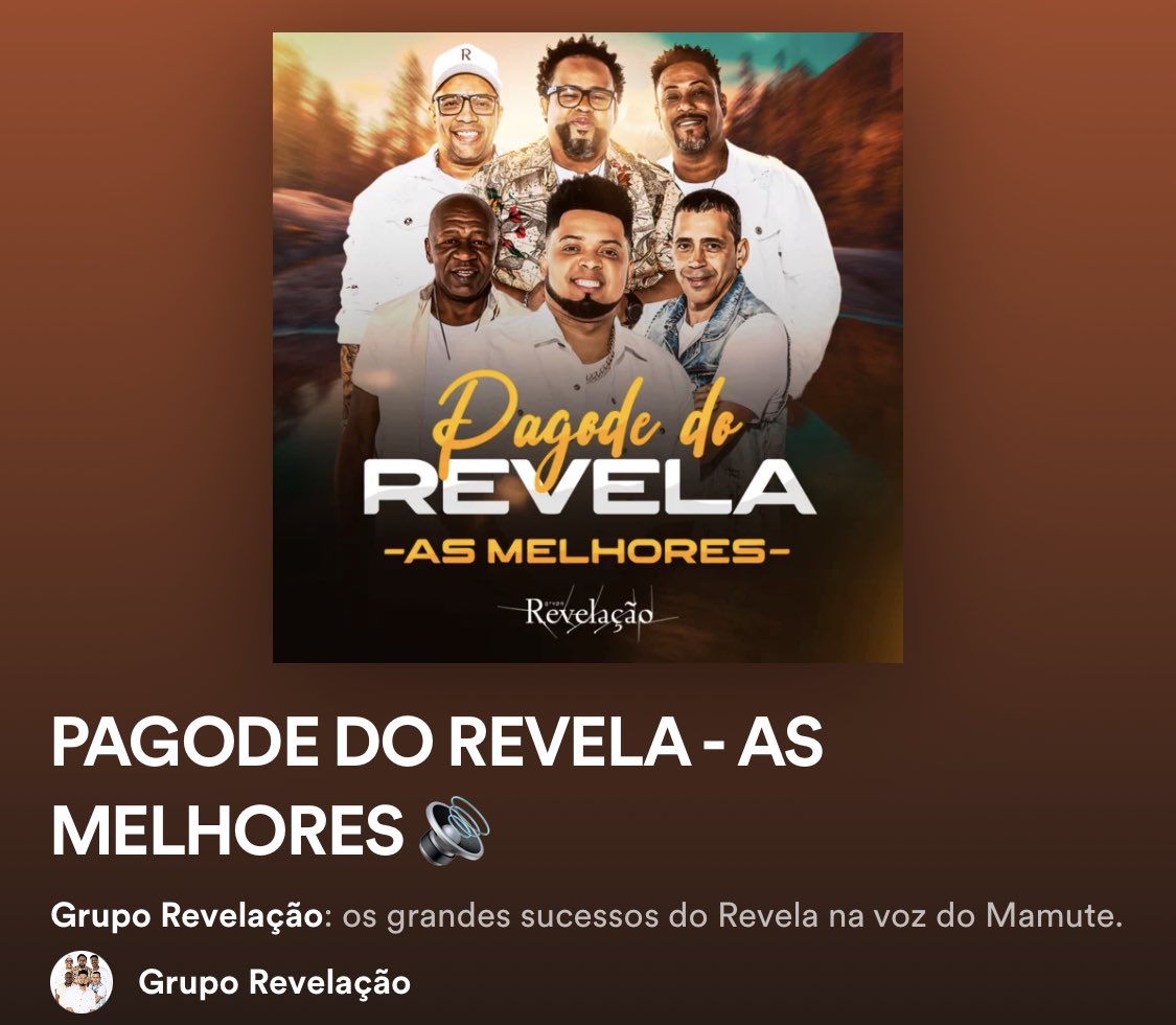 Grupo Revelação (@Revelacaoficial) / X