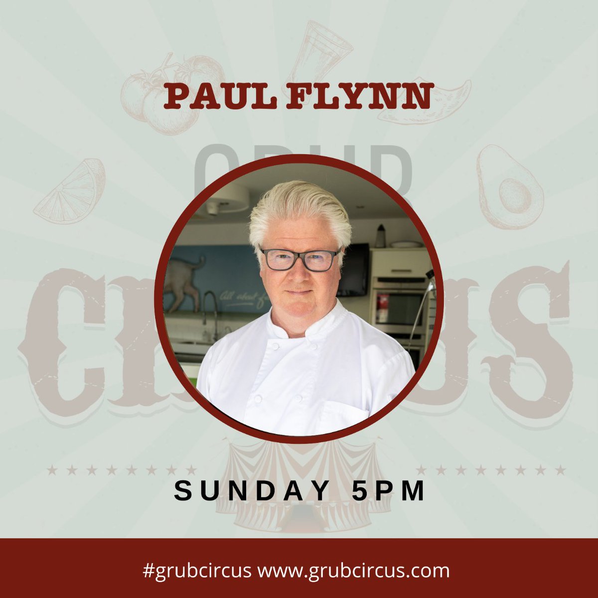 See full schedule in bio or at grubcircus.com 

#GrubCircus #foodfest <a href="/ATN23/">PearOrchard Breed</a> #AllTogetherNow

@_jordan_bailey_ @liathrestaurant @Paulflynnchef <a href="/jozeemac/">Joe McNamee</a>